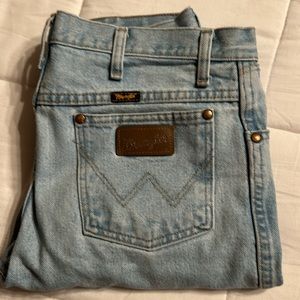 Mens cowboy cut wrangler jeans